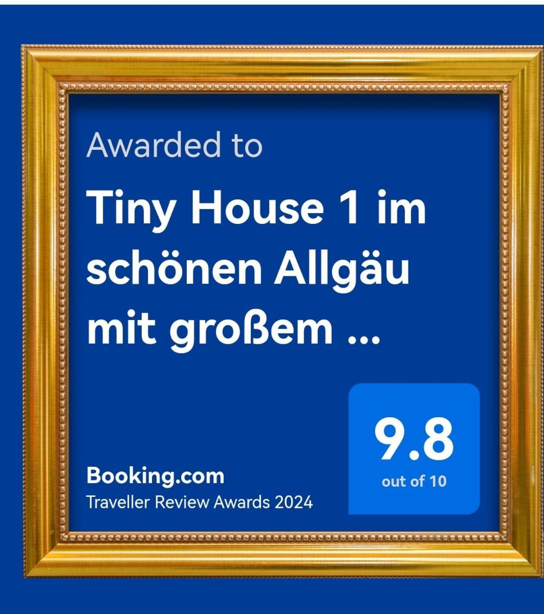 Tiny House 1 Im Schoenen Allgaeu Mit Grossem Garten, Naturnah Bad Wurzach Bagian luar foto